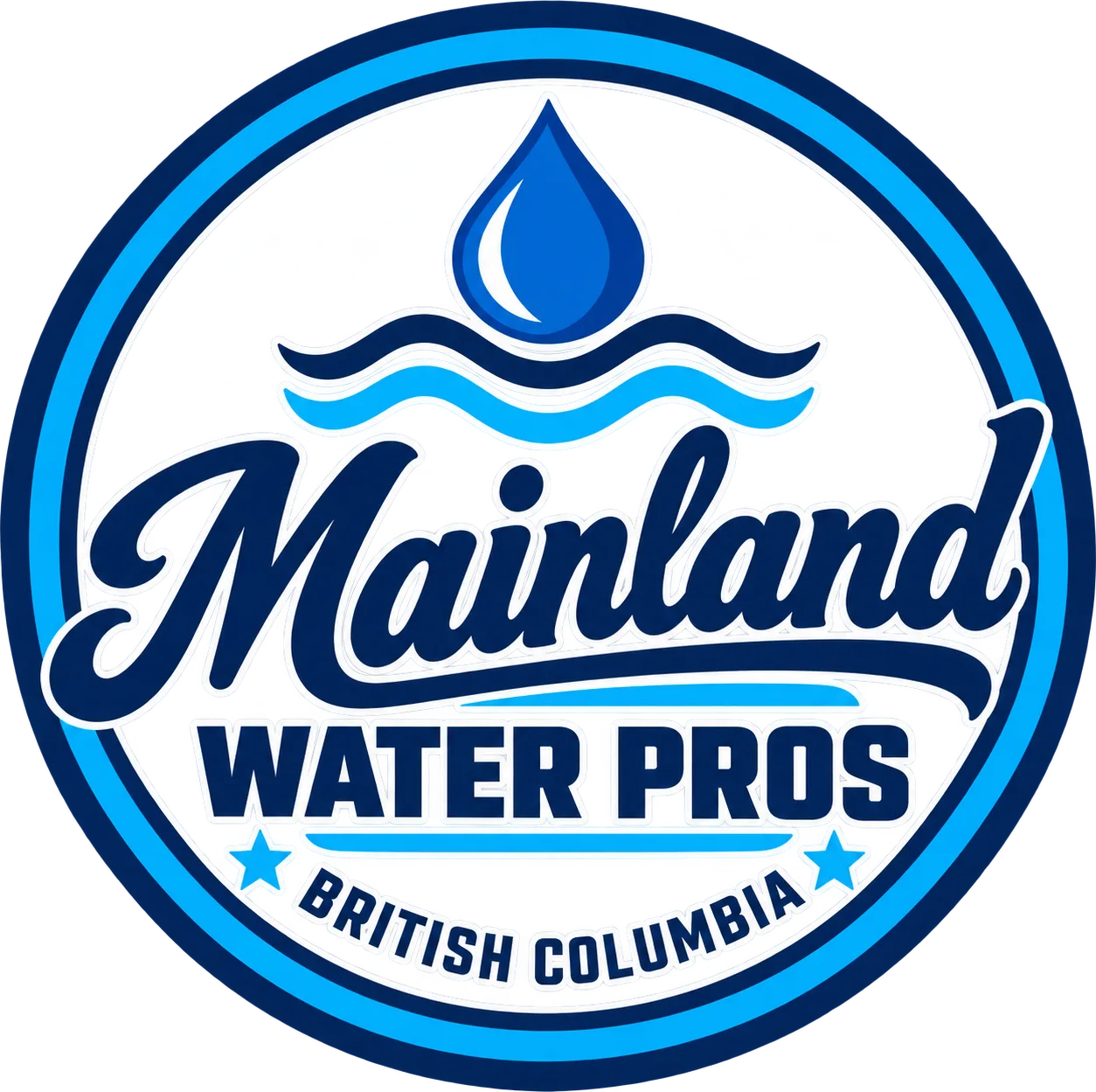 Mainland Water Pros logo